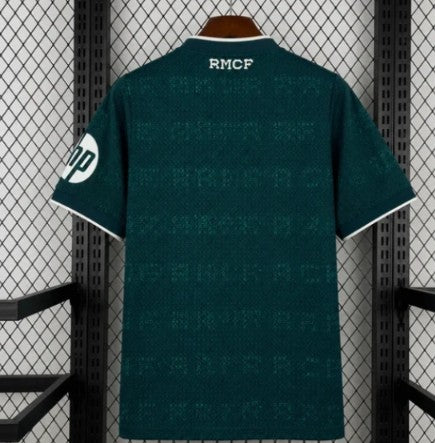 Real Madrid Green Football Jersey 2025/26 – Stylish Soccer Sports T-Shirt for Men