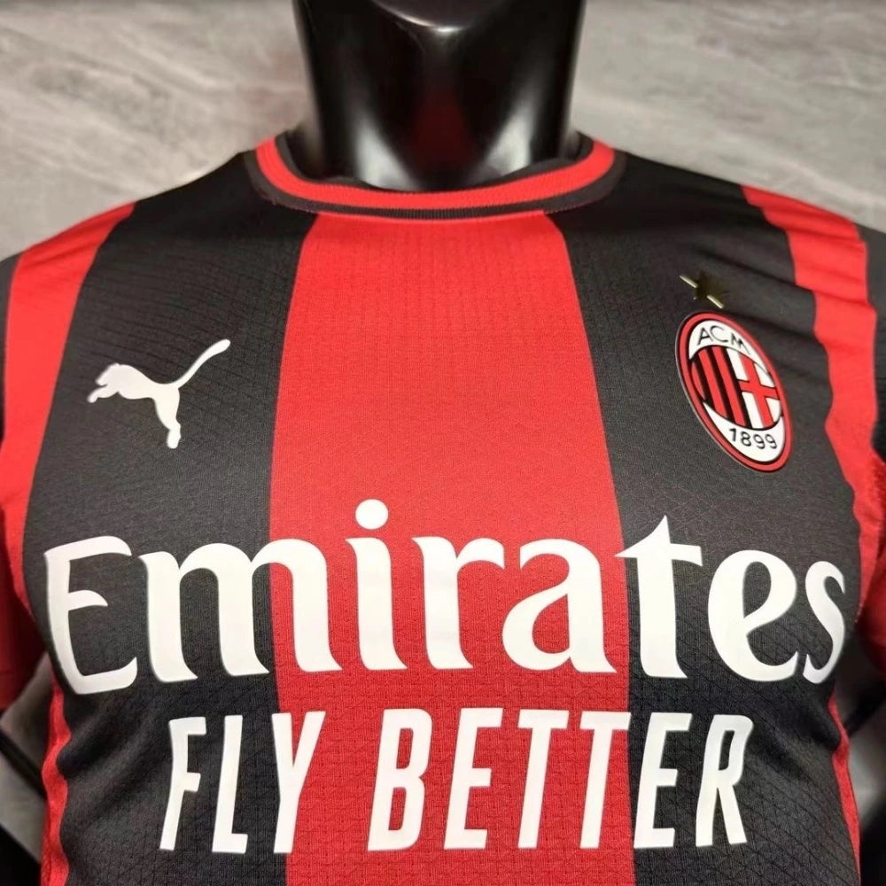 Buy Rossoneri Home Player Version Jersey 2026/27