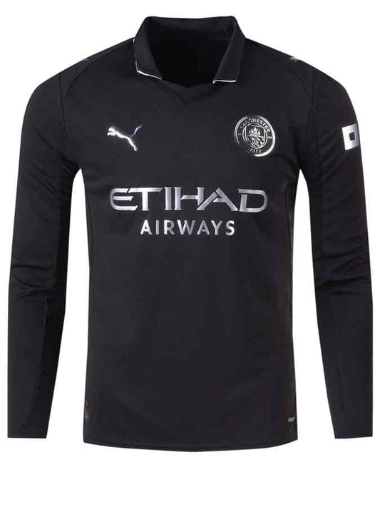 Manchester City Away Long Sleeves Jersey 25-26 Season Premium