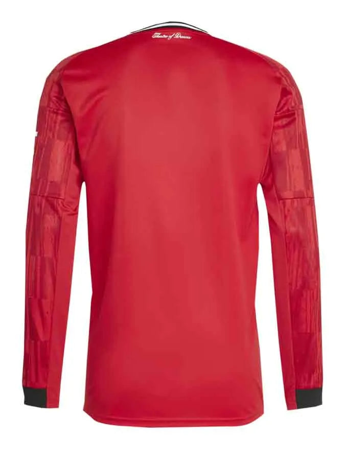 Manchester United Home Long Sleeves Jersey 25-26 Season Player Version