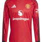 Manchester United Home Long Sleeves Jersey 25-26 Season Player Version
