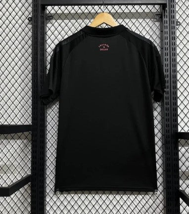 Inter Miami Black Football Jersey – Stylish Soccer Sports T-Shirt for Men