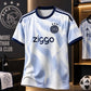Ajax White Football Jersey – Stylish Soccer Sports T-Shirt for Men