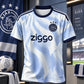 Ajax White Football Jersey – Stylish Soccer Sports T-Shirt for Men