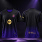 Barcelona Black & Purple Football Jersey – Stylish Soccer Sports T-Shirt for Men