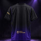 Barcelona Black & Purple Football Jersey – Stylish Soccer Sports T-Shirt for Men