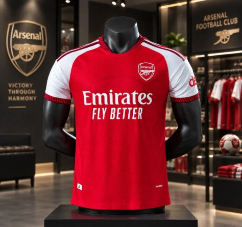 Arsenal Red Football Jersey – Stylish Soccer Sports T-Shirt for Men
