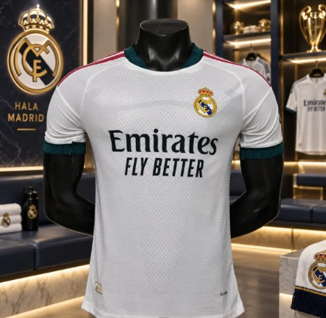 Real Madrid White Football Jersey – Stylish Soccer Sports T-Shirt for Men