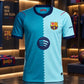 Barcelona Light Blue Football Jersey – Stylish Soccer Sports T-Shirt for Men