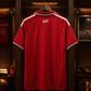 Red Football Jersey – Premium Short Sleeve Soccer Sports T-Shirt for Men