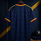 Navy Blue & Yellow Football Jersey – Premium Short Sleeve Soccer Sports T-Shirt for Men