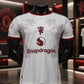 White & Maroon Football Jersey – Premium Short Sleeve Soccer Sports T-Shirt for Men
