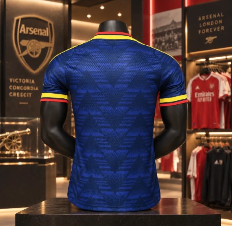 Royal Blue & Yellow Football Jersey – Premium Short Sleeve Soccer Sports T-Shirt for Men