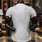 White & Red Football Jersey – Premium Short Sleeve Soccer Sports T-Shirt for Men