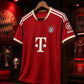 Red & White Football Jersey – Premium Short Sleeve Soccer Sports T-Shirt for Men