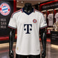 White & Navy Football Jersey – Premium Short Sleeve Soccer Sports T-Shirt for Men