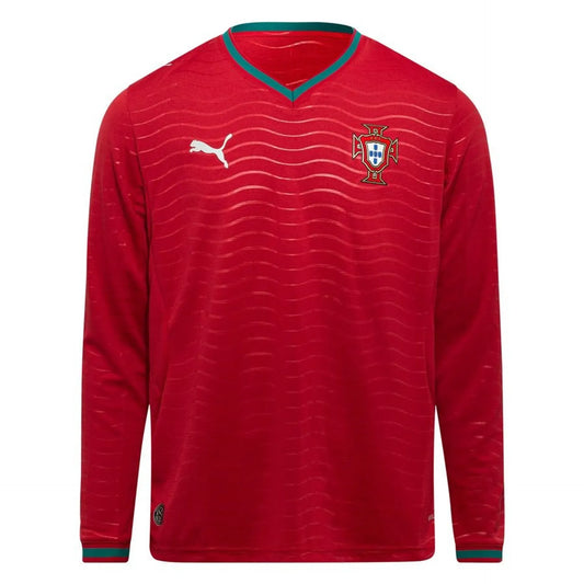 Portugal Home Full Sleeves FIFA WC Jersey 2026 Player Version