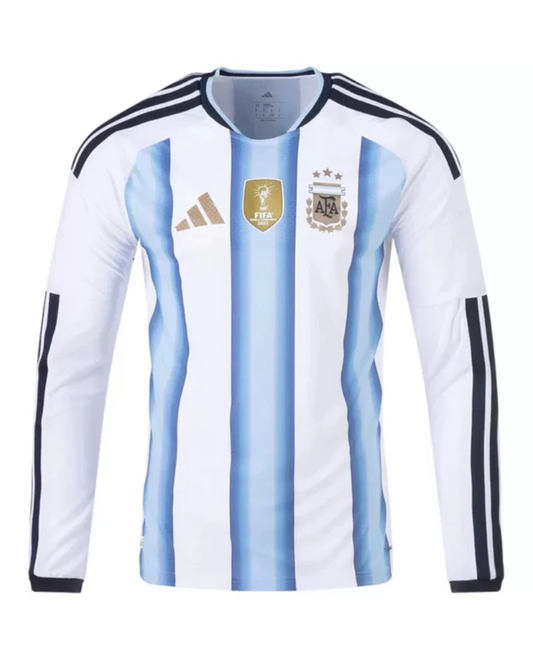 Argentina Home Full Sleeves FIFA WC Jersey 2026 Player Version